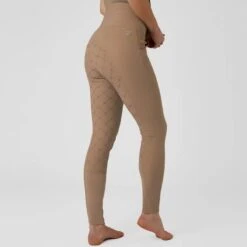 B Vertigo Women's Natalia Full Seat Breeches W/Lace Detail - Fossil Brown -Tack Of The Day Store 544226 800 800
