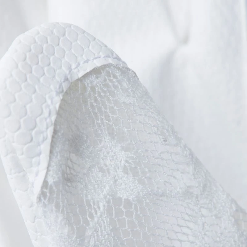 B Vertigo Women's Cooling Lace Riding Gloves - White 2 B Vertigo Women's Cooling Lace Riding Gloves - White - Image 2