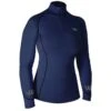 Woof Wear Women's Performance Quarter Zip Riding Shirt - Navy