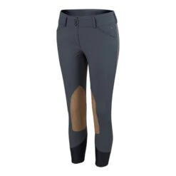 RJ Classics Women's Gulf Natural Rise Front Zip Breeches - Graphite