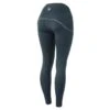 Horze Women's Nicki Breathable Technical Full Seat Tights - Obscure Night Dark Blue