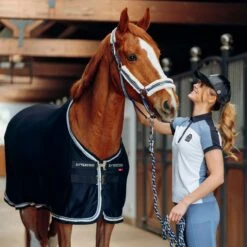 B Vertigo Women's Alessa Performance Polo Shirt - Infinity Blue/ White 9 B Vertigo Women's Alessa Performance Polo Shirt - Infinity Blue/ White -Tack Of The Day Store 548749 800 800