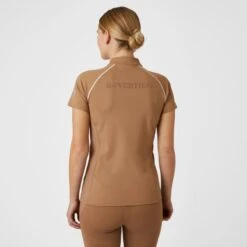 B Vertigo Women's Adara Cool Tech Training Shirt - Tiger's Eye Brown 8 B Vertigo Women's Adara Cool Tech Training Shirt - Tiger's Eye Brown -Tack Of The Day Store 548847 800 800