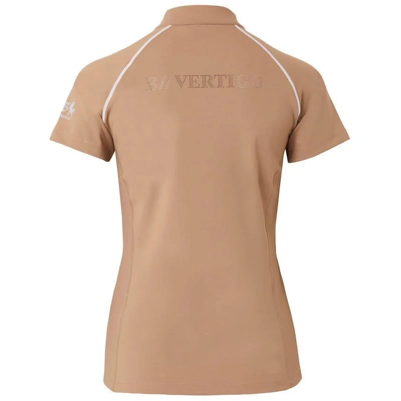 B Vertigo Women's Adara Cool Tech Training Shirt - Tiger's Eye Brown 4 B Vertigo Women's Adara Cool Tech Training Shirt - Tiger's Eye Brown - Image 4