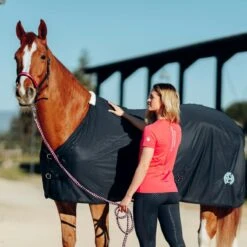 Horze Women's Lily Technical T-Shirt - Rouge Red -Tack Of The Day Store 548928 800 800