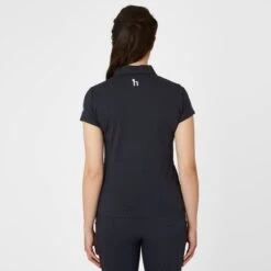 Horze Women's Jessie Polo Shirt - Dark Navy -Tack Of The Day Store 549032 800 800