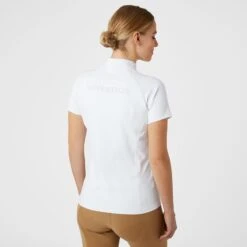 B Vertigo Women's Adara Cool Tech Training Shirt - White -Tack Of The Day Store 549594 800 800