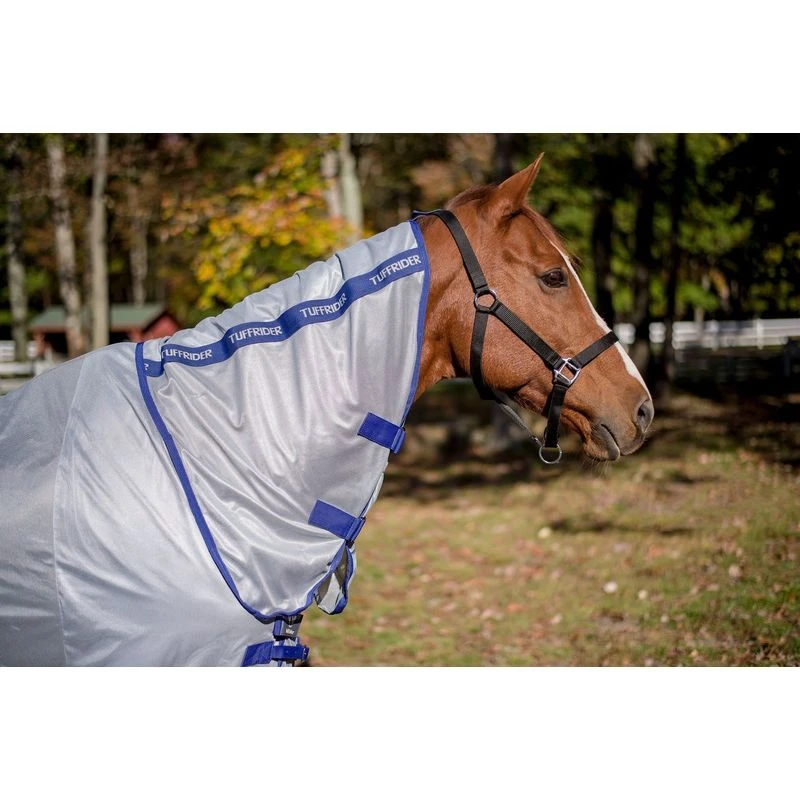 TuffRider Comfy Plus Combo Neck Fly Sheet - Quarry 2 TuffRider Comfy Plus Combo Neck Fly Sheet - Quarry - Image 2