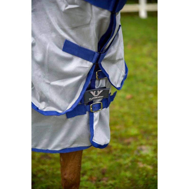 TuffRider Comfy Plus Combo Neck Fly Sheet - Quarry 3 TuffRider Comfy Plus Combo Neck Fly Sheet - Quarry - Image 3