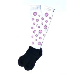 Lettia Women's Padded Boot Socks - Smiley