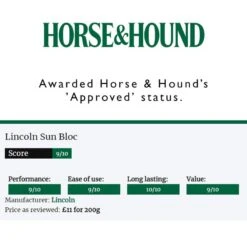 Lincoln Sun Bloc 5 Lincoln Sun Bloc -Tack Of The Day Store 550795 800 800