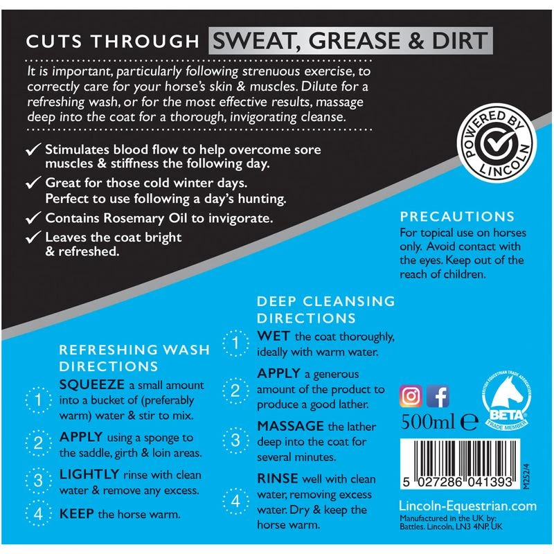 Lincoln Liniment Shampoo 2 Lincoln Liniment Shampoo - Image 2