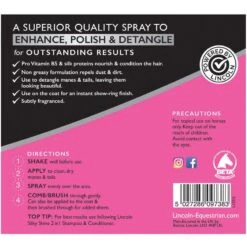 Lincoln Silky Shine Hair Polish And Detangler 5 Lincoln Silky Shine Hair Polish And Detangler -Tack Of The Day Store 550854 800 800