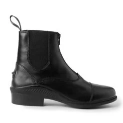 Horze Paddock Boots W/Front Zipper - Black -Tack Of The Day Store 552832 800 800