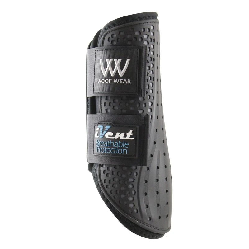 Woof Wear IVent Hybrid Brushing Boots - Black/Steel 1 Woof Wear IVent Hybrid Brushing Boots - Black/Steel