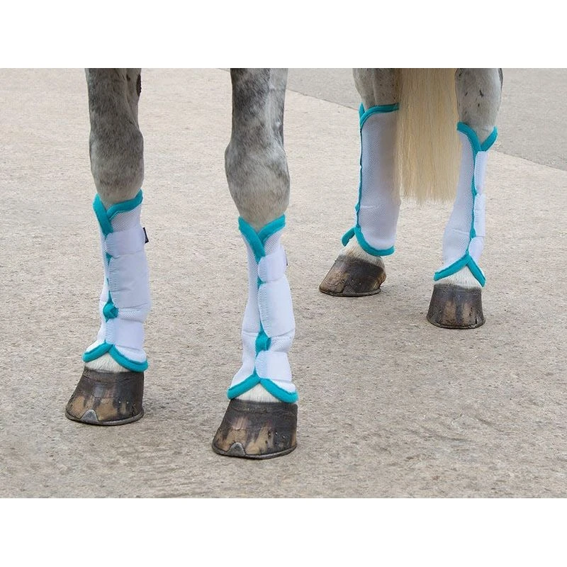 Shires Airflow Turnout Socks - White 1 Shires Airflow Turnout Socks - White