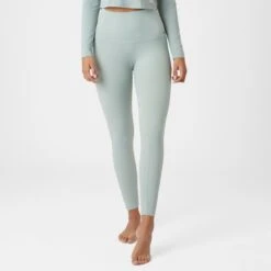 Horze Women's Gabriela UV Pro Compression Tights - Aqua Grey 8 Horze Women's Gabriela UV Pro Compression Tights - Aqua Grey -Tack Of The Day Store 555559 800 800