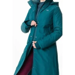 Horseware Women's Equi Eco Technical Coat - Galactic Teal 7 Horseware Women's Equi Eco Technical Coat - Galactic Teal -Tack Of The Day Store 556015 800 800