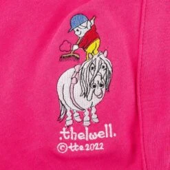 TuffRider Kids' Thelwell Sweep Embroidered Pull-On Knee Patch Jods - Hot Pink 7 TuffRider Kids' Thelwell Sweep Embroidered Pull-On Knee Patch Jods - Hot Pink -Tack Of The Day Store 557313 800 800