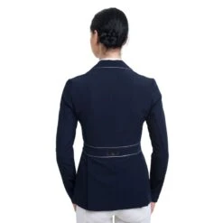 Cavalliera Women's Prima Show Jacket - Navy Blue/Grey 6 Cavalliera Women's Prima Show Jacket - Navy Blue/Grey -Tack Of The Day Store 558614 800 800