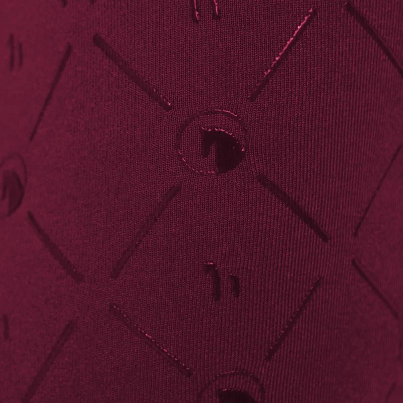 Horze Kids' Ella Full Seat Tights - Anemone Dark Pink 4 Horze Kids' Ella Full Seat Tights - Anemone Dark Pink - Image 4