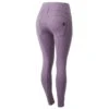 Horze Women's Tara Full Seat Breeches - Grey Ridge Purple