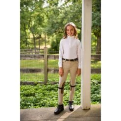 Shires Aubrion Kids' Equestrian Style Shirt - Peaches -Tack Of The Day Store 563885 800 800