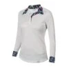 Shires Aubrion Kids' Equestrian Style Shirt - Posy Nightfall