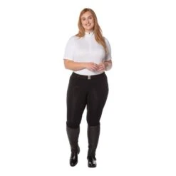 Kerrits Women's Ice Fil Full Seat Tech Tights - Black -Tack Of The Day Store 568364 800 800