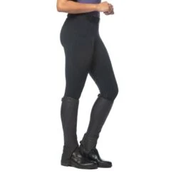 Kerrits Women's Ice Fil Full Seat Tech Tights - Black -Tack Of The Day Store 568365 800 800