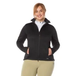 Kerrits Women's Softshell Riding Jacket - Black 9 Kerrits Women's Softshell Riding Jacket - Black -Tack Of The Day Store 569166 800 800