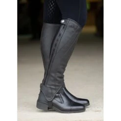 Kerrits Griptek Half Chap 2.0 Regular - Black -Tack Of The Day Store 569215 800 800