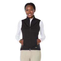 Kerrits Women's Softshell Riding Vest - Black 9 Kerrits Women's Softshell Riding Vest - Black -Tack Of The Day Store 569263 800 800