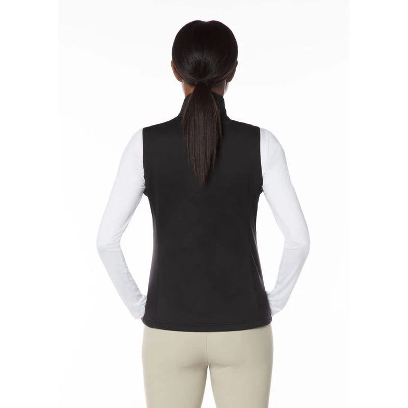 Kerrits Women's Softshell Riding Vest - Black 4 Kerrits Women's Softshell Riding Vest - Black - Image 4