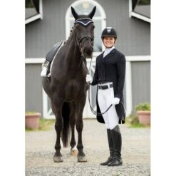 Kerrits Women's Affinity Aero Shadbelly Show Coat - Black -Tack Of The Day Store 569514 800 800 1