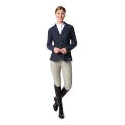 Kerrits Women's Affinity Aero Show Coat - Navy -Tack Of The Day Store 570065 800 800 1