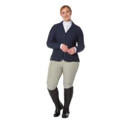 Kerrits Women's Affinity Aero Show Coat - Navy -Tack Of The Day Store 570066 800 800 1