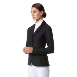 Kerrits Women's Affinity Aero Show Coat - Black -Tack Of The Day Store 570114 800 800 1