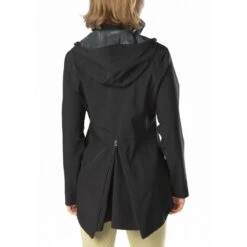 Kerrits Women's Waterproof Rain Jacket - Black -Tack Of The Day Store 570348 800 800