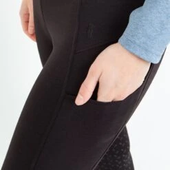 Irideon Women's Winterlight 1/2 Seat Tights - Black -Tack Of The Day Store 571761 800 800