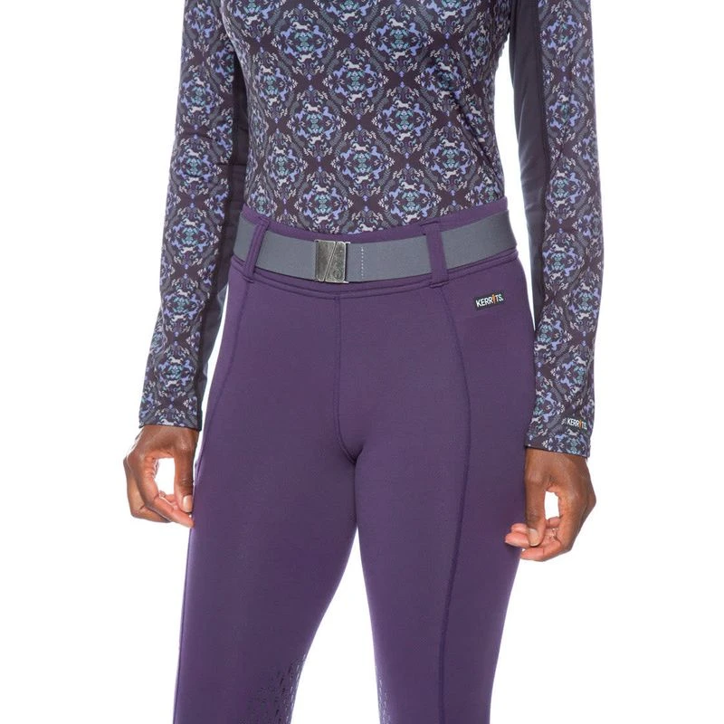 Kerrits Logo Stretch Belt - Obsidian 2 Kerrits Logo Stretch Belt - Obsidian - Image 2