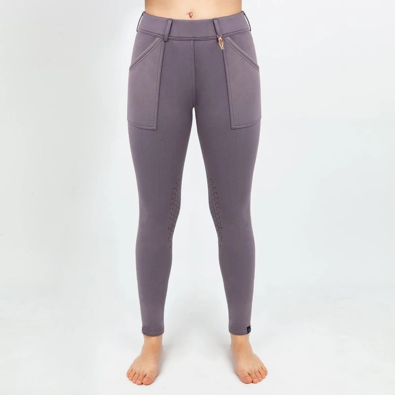 Irideon Women's Fjord Knee Patch Breeches - Fig 2 Irideon Women's Fjord Knee Patch Breeches - Fig - Image 2