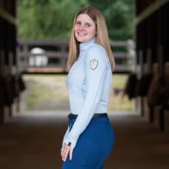 Irideon Women's Thermaluxe 1/4 Zip Top - Wave