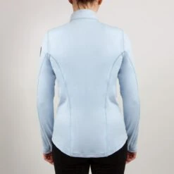 Irideon Women's Thermaluxe 1/4 Zip Top - Wave -Tack Of The Day Store 573765 800 800