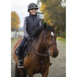 Kerrits Kids' Fleece Lite II Knee Patch Tights - Black Solid 5 Kerrits Kids' Fleece Lite II Knee Patch Tights - Black Solid -Tack Of The Day Store 574526 800 800