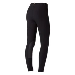 Kerrits Kids' Microcord Knee Patch Tights - Black -Tack Of The Day Store 575182 800 800