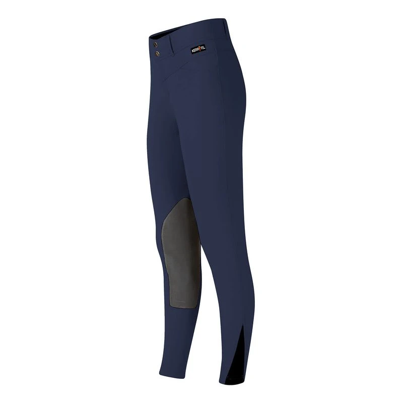 Kerrits Kids' Crossover II Knee Patch Breeches - Navy 2 Kerrits Kids' Crossover II Knee Patch Breeches - Navy - Image 2