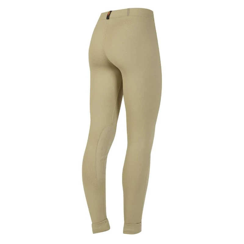 Kerrits Kids' Ice Fil Knee Patch Jodphurs - Tan 2 Kerrits Kids' Ice Fil Knee Patch Jodphurs - Tan - Image 2