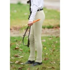 Kerrits Kids' Ice Fil Knee Patch Jodphurs - Tan 12 Kerrits Kids' Ice Fil Knee Patch Jodphurs - Tan -Tack Of The Day Store 575882 800 800