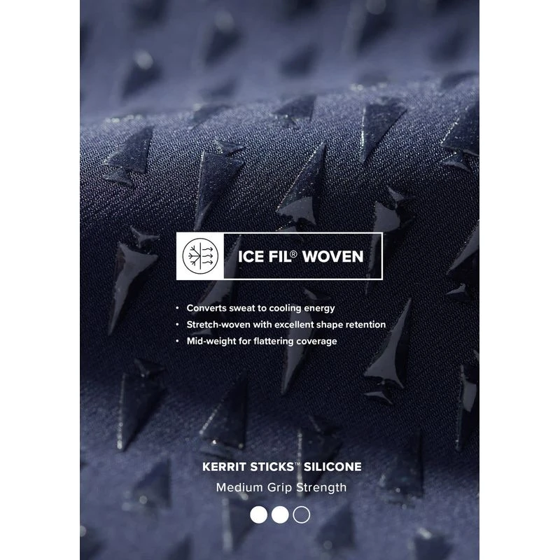 Kerrits Women's Affinity Ice Fil Knee Patch Breeches - Navy 6 Kerrits Women's Affinity Ice Fil Knee Patch Breeches - Navy - Image 6